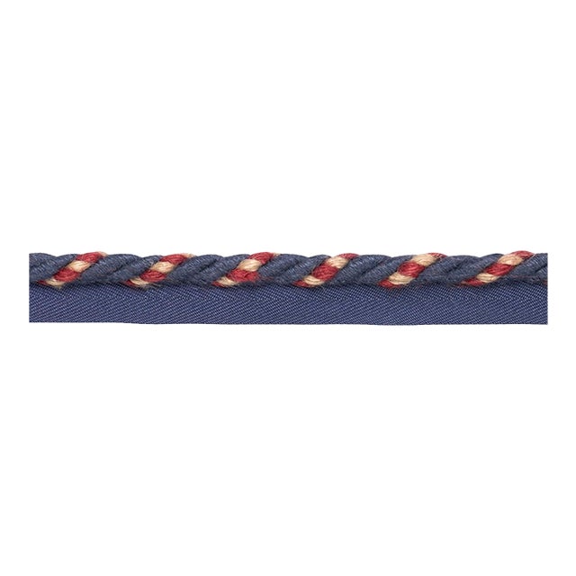 Schumacher Country Cord In Denim For Sale