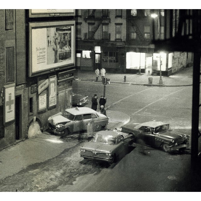 Michel Hosszù Car Crash - New York 1964, 2019 Screenprint on Fabriano fine art paper Ref: Tintoretto Neve 240g Signed and...