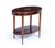 Art Deco French Oval Side Table in Macassar Ebony, 1925 For Sale - Image 3 of 14