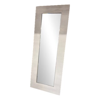 Art Nouveau Silver Mirror For Sale