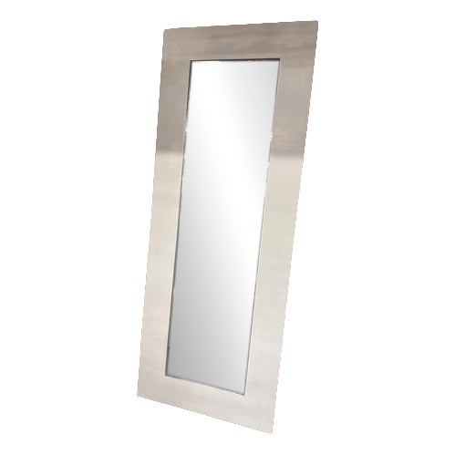 Art Nouveau Silver Mirror For Sale