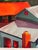 Contemporary Landscape Painting in Oil Paint Stick on Gessoed Paper, "Buildings" by Teresa DiMarco For Sale - Image 4 of 5