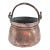 Antique Middle Eastern Engraved Copper Pot With Handle and Sprout For Sale