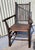 Rustic 1940s Old Hickory Arm Chair With Cane Seating For Sale - Image 3 of 8