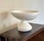 Contemporary Global Views Sculptural Matte White Ceramic Pedestal Bowl For Sale - Image 3 of 4