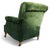 Early 20th Century British Green Mohair Club Chair For Sale In New York - Image 6 of 7