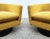Milo Baughman Barrel Back Swivel Chairs - A Pair For Sale In Dallas - Image 6 of 10