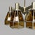 German Art Deco Chandelier in Yellow Glass and Metal, 1930s For Sale - Image 14 of 18