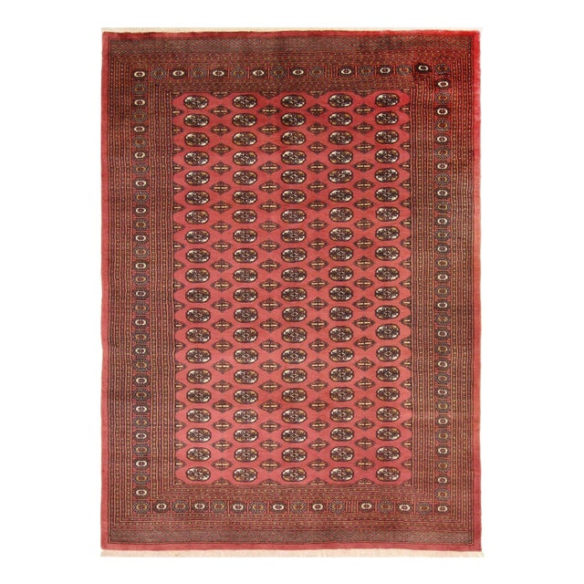 Pakistani Hand-Knotted Bukhara Rug For Sale