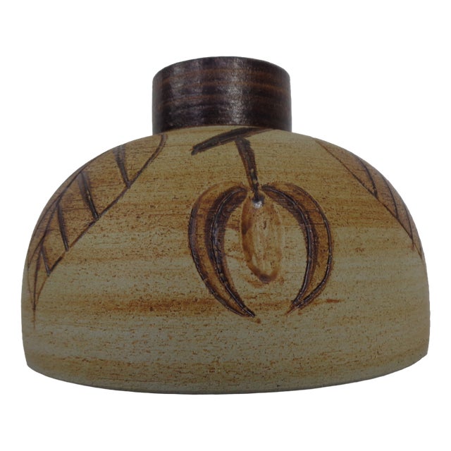 Studio Ceramic Vase by Peter Müller for Sgrafo Modern, 1970s For Sale