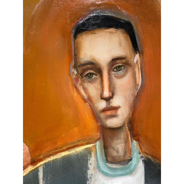 Michele Mikesell, The Griffin, 2022, Oil on Canvas For Sale - Image 11 of 17