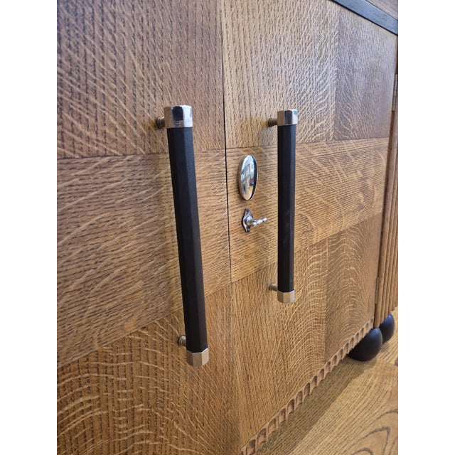 Art Deco Oak Sideboard, 1930s For Sale - Image 18 of 18