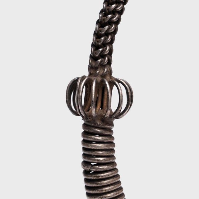 Antique Miao Silver Coil Necklace, Early 20th Century For Sale - Image 4 of 4
