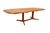 Mid-Century Modern Danish Mid-Century Teak Expandable Dining Table For Sale - Image 3 of 12