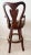 Traditional Cherry Wood Custom Swivel Bar Stool Ethan Allen Style Vintage "Mint" Condition. For Sale - Image 3 of 12