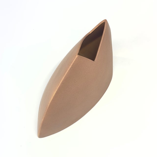 Stunning Vintage James Johnston Studio Post-Modern Geometric Vessels Curation Circa 1980 - Group of 3 For Sale In Miami - Image 6 of 16