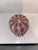 Mid-Century Modern 1950s Murano Pink & White Latticino Zanfirico Miniature Cabinet Vase - Manganese Glow For Sale - Image 3 of 8