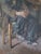 Edwardo Scognamiglio Antique Oil Painting Portrait of a Peasant For Sale In Los Angeles - Image 6 of 14