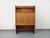 Vintage Oak Bookcase with Secretary, 1960s For Sale - Image 11 of 18