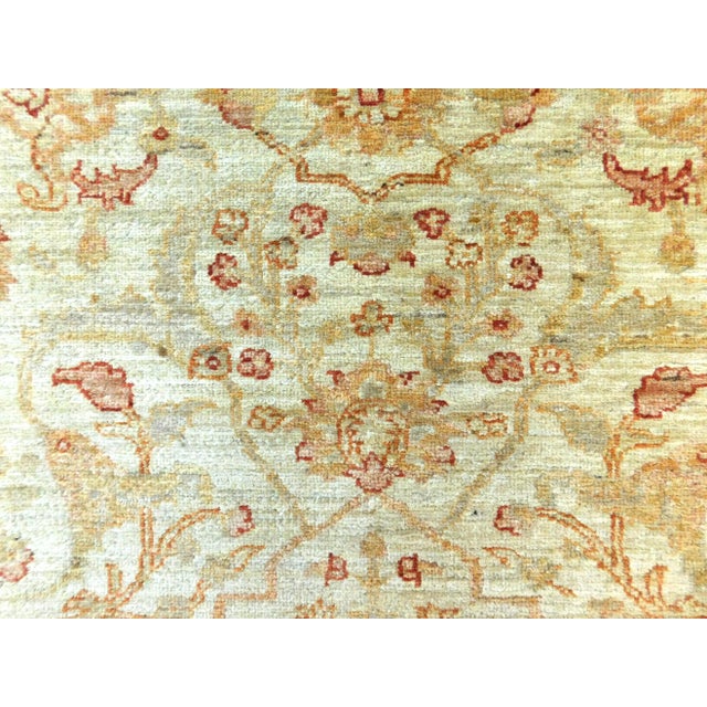 Hand Knotted Pakistan Royal Chobi Runner Rug, 3'7"x 14' For Sale - Image 4 of 12