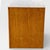 White Mid 20th Century Minimalist Solid Oak Open Pedestal Cabinet or Media Stand For Sale - Image 8 of 18