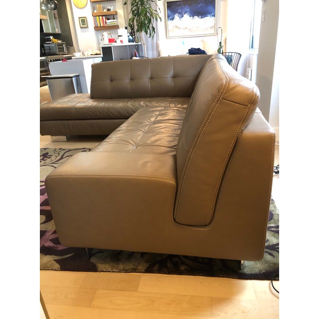Modern Maurice Villency Custom Sectional Sofa Chairish