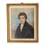 19th Century English or American Watercolor Miniature Portrait of a Gentleman For Sale