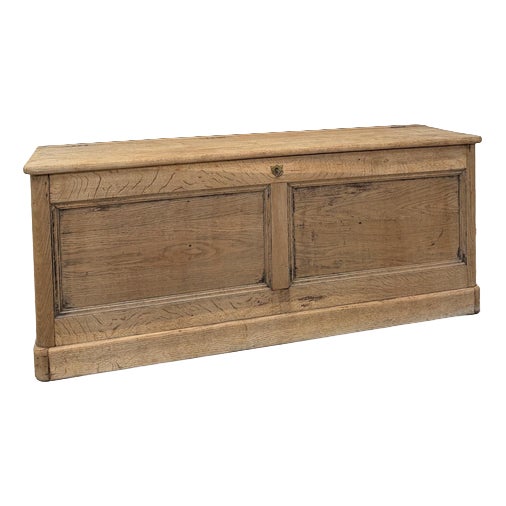 Late 19th Century Oak Chest For Sale