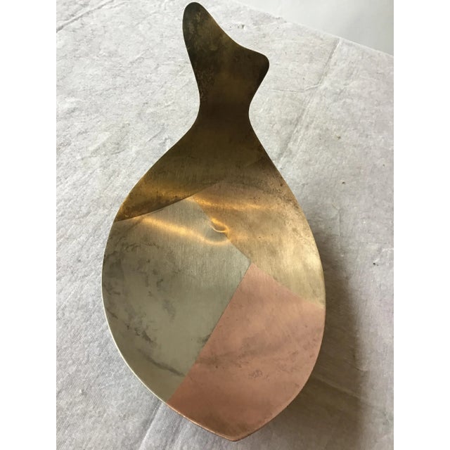 Metales Casados Mixed Metal Fish Bowl For Sale In New York - Image 6 of 11
