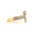 Not Yet Made - Made To Order VRJewels Celestial Open Bypass Diamond Engagement Ring Size 4 in 14k Solid Gold For Sale - Image 5 of 14