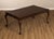 High Quality American Made Mahogany Extendable Dining Table with Carved Ball and Claw Feet and Dovetailed Drawer on Either...