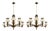 Glass Ceiling Lamps, Set of 2 For Sale