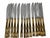 Mid 20th Century Vintage Mid-Century Faux Bamboo Flatware Service - Set of 86 For Sale - Image 5 of 9