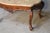 Wood Baroque Style Coffee Table with Wooden Base and Marble Top, 1950s For Sale - Image 7 of 8