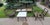 Mediterranean Vintage 1970s 4 Pc Bamboo Patio Set For Sale - Image 3 of 8
