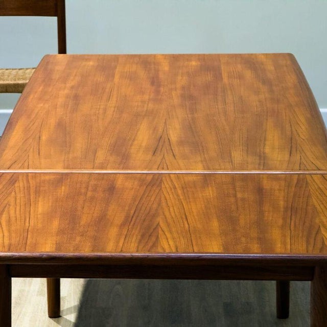 Mid-Century Modern Danish Teak Extending Dining Table by Johannes Andersen For Sale - Image 9 of 14