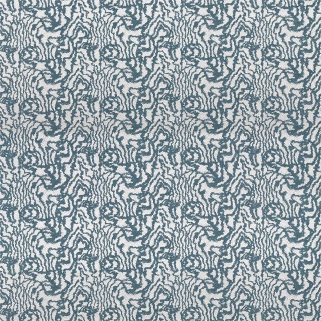 Harlequin Seduire Fabric in Sapphire For Sale