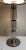 Vintage Table Lamp with Foot Made of Chrome-Plated Metal, 1970s For Sale - Image 6 of 8