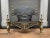 English Brass and Wrought Iron Fire Grate, 1900s For Sale - Image 3 of 7