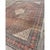 1920s Traditional Red Rust Field Medallion Antique Tabriz Handknotted Wool Room Size Rug For Sale - Image 4 of 5
