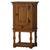 Scandinavian Narrow Oak Cabinet, 1950s For Sale - Image 17 of 17