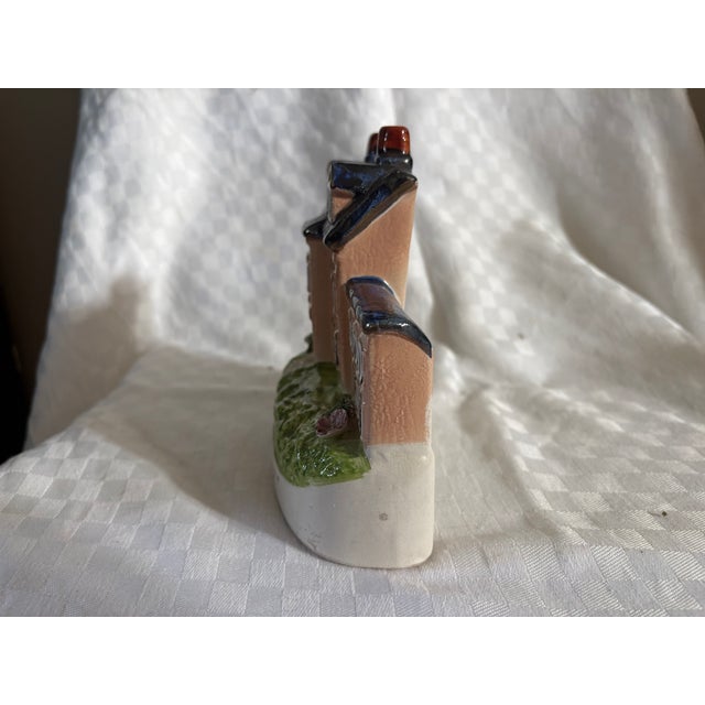 Navy Blue Stafforshire of Stanfield Hall C. 1855 For Sale - Image 8 of 11