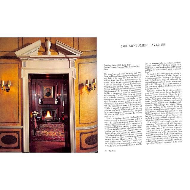 "The Work of William Lawrence Bottomley in Richmond" 1985 O'neal, William B. For Sale - Image 10 of 12