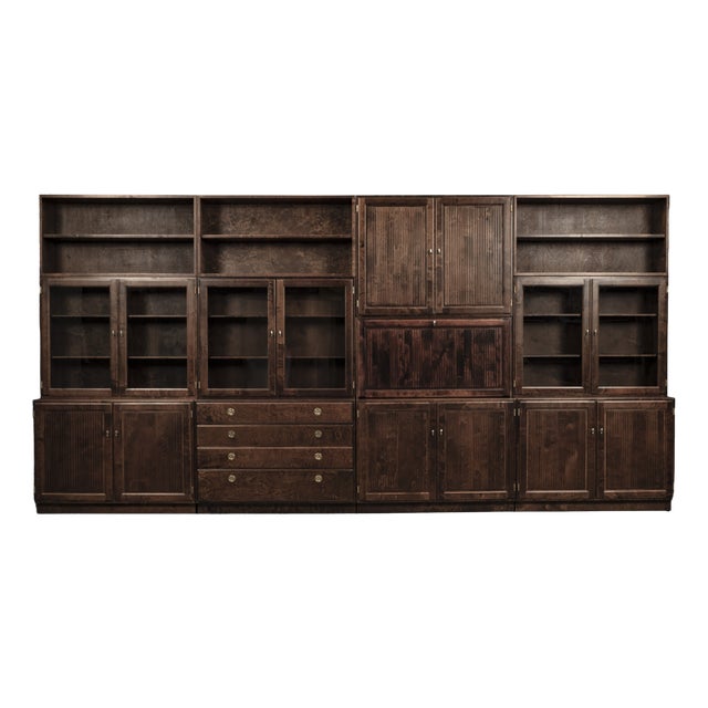 Anjala Modular Wall Unit by Olli Borg for Asko Oy, Finland, 1960s, Set of 12 For Sale