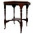 Vintage Octagonal Side Table in Mahogany For Sale - Image 3 of 7