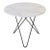 Not Yet Made - Made To Order White Carrara Marble and Black Steel Dining O Table by OxDenmarq For Sale - Image 5 of 5