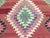 Aqua Vintage Anatolian Kilim Rug, 1980s For Sale - Image 8 of 9