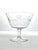 Fostoria 1910s Antique Fostoria “Lotus” 5 Etched Optic Footed Dessert Bowls For Sale - Image 4 of 6