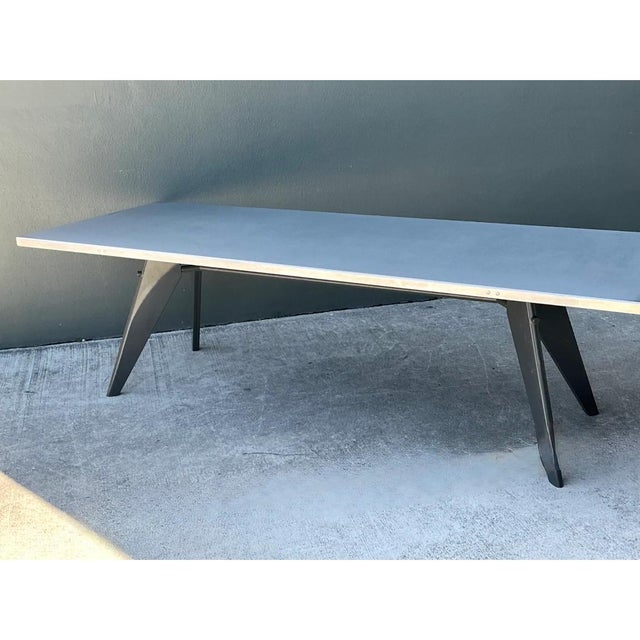 Jean Prouvé Vintage Jean Prouve for Vitra “Gstar Raw” Collectors Edition Dining Table For Sale - Image 4 of 12
