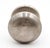 Modern style dummy door knob set with a brushed steel knob and an aluminum rosette. The original mounting screws are not...